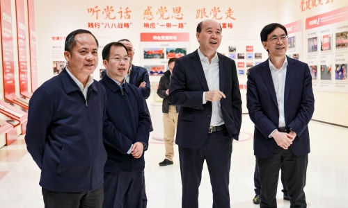 浙江省人民政府外事辦公室黨組書記、主任顧建新蒞臨桐昆