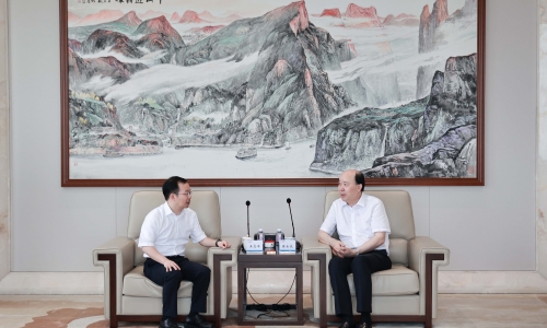 桐鄉(xiāng)市委常委王志軍蒞臨桐昆調研