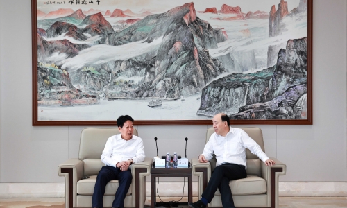 共話綠色謀發(fā)展：西子聯(lián)合黨委書記、 董事長(zhǎng)王水福到訪桐昆