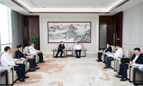 通用技術(shù)高新材料集團(tuán)有限公司董事長、黨委書記莊小雄一行蒞臨桐昆調(diào)研