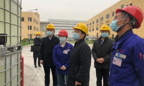 海鹽縣委副書記、代縣長顧秋莉蒞臨桐昆恒翔調(diào)研