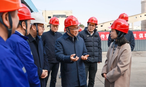 嘉興市委副書記、市長李軍蒞臨桐昆調(diào)研